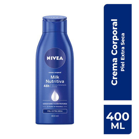 Nivea Milk Nutritiva Crema Corporal Para Piel Extra Seca