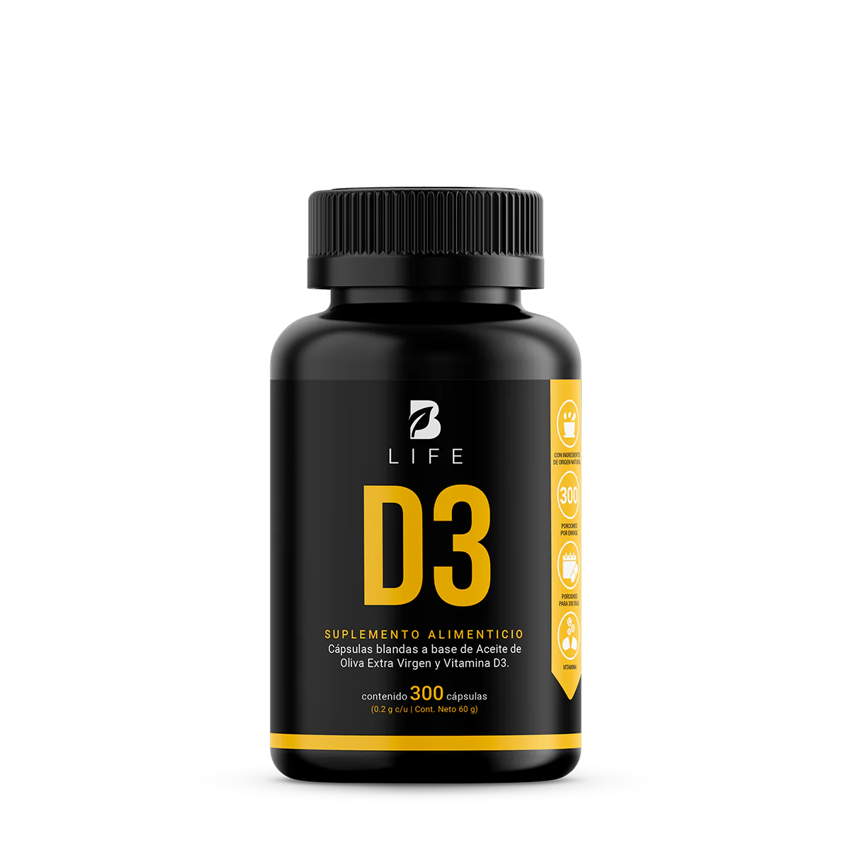 Blife D3 Vitamina 300 Caps 