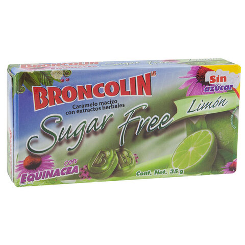 Broncolin Sugar Free Limón