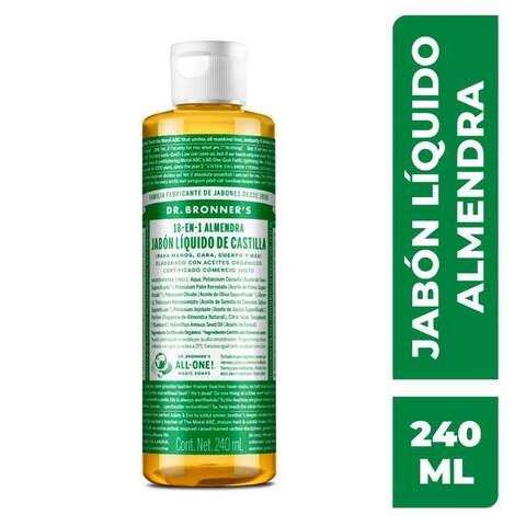 Dr Bronners Jabon De Castilla Almendra