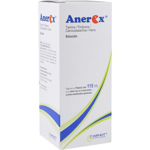 Anerex 115 Ml Solución Frasco Dosificador