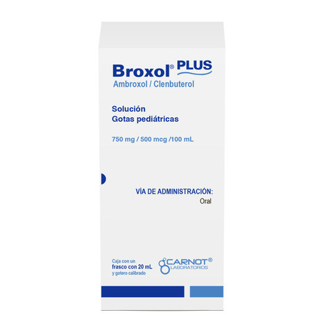Broxol Plus 20 Ml Solución Frasco Dosificador