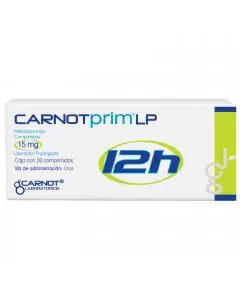 Carnotprim 12h 20 Comprimidos Caja