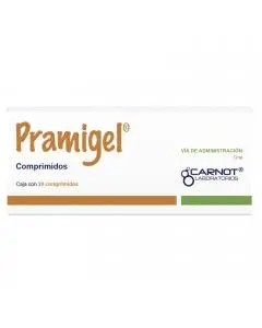 Pramigel 20 Comprimidos Caja