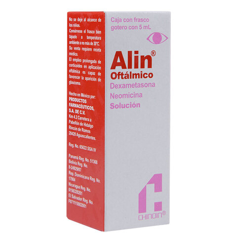 Alin Oftálmica 5 Ml Solución Gotero