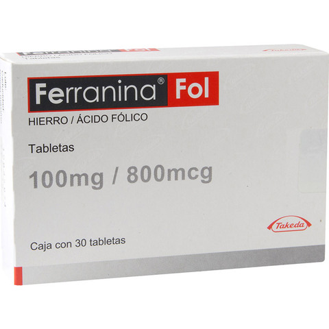 Ferranina Fol 30 Tableta Caja