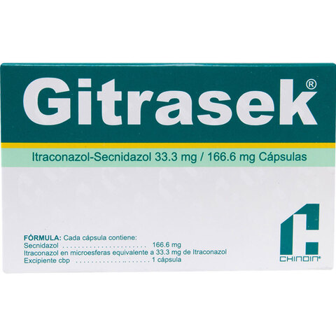Gitrasek 12 Cápsulas Caja