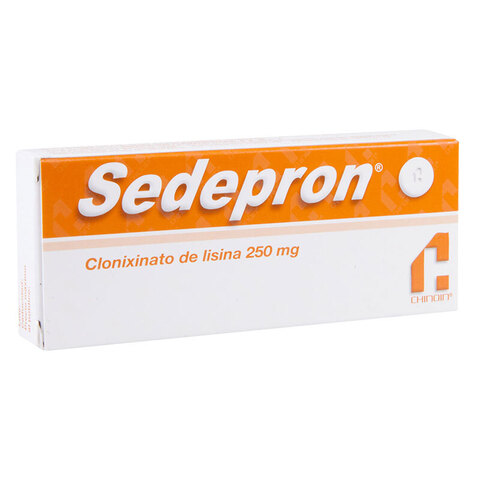 Sedepron 10 Tabletas Caja