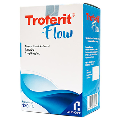 Troferit Flow Jarabe 120 Ml Jarabe Frasco