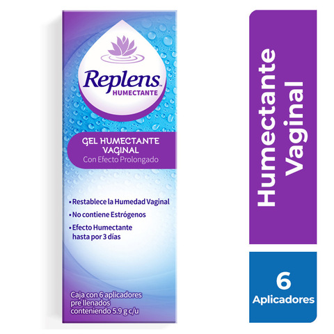 Replens Gel Humectante Vaginal Con Aplicadores