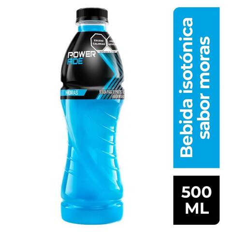 Powerade Bebida Para Deportistas, Sabor Moras