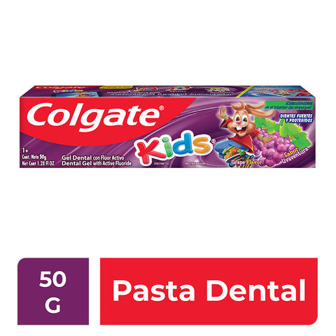 Colgate Kids Pasta Dental Para Niños Sabor Fresa O Uva