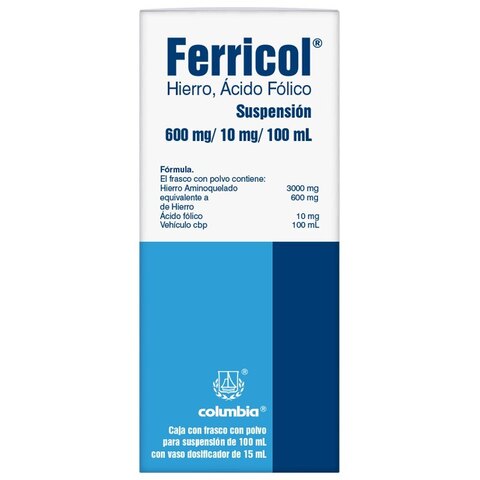 Ferricol 100 Ml Suspensión Caja