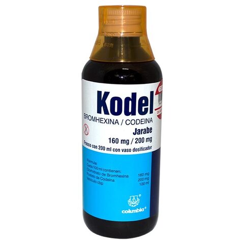 Kodel 200 Ml Jarabe Frasco Dosificador
