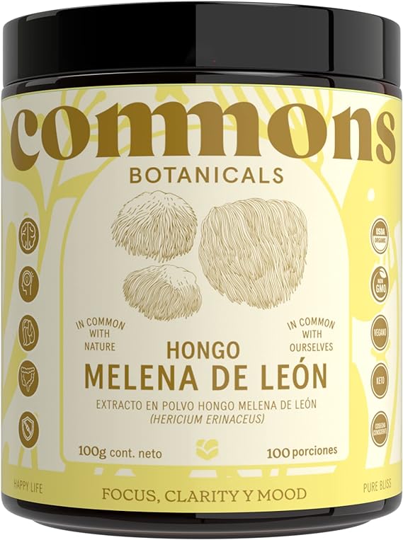 Commons Melena De Leon Extracto En Polvo 50 G Carry On