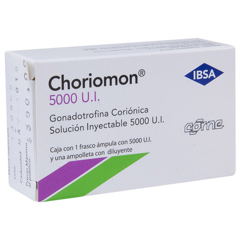 Choriomon Inyección 1 Solución Frasco Ámpula