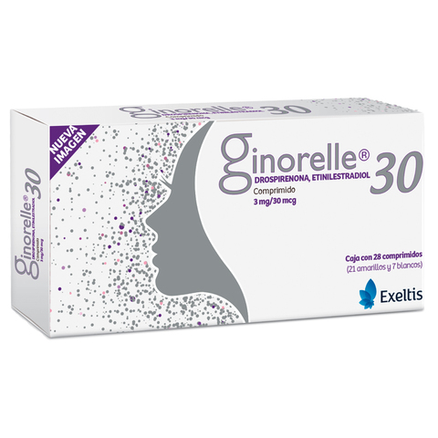 Ginorelle 30 28 Comprimidos Caja