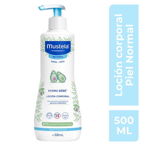 Mustela Hydra Bebé Loción Corporal Para Bebés Y Niños Con Piel Normal