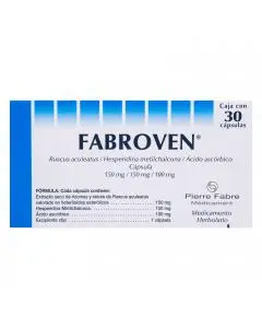 Fabroven 30 Cápsulas Caja
