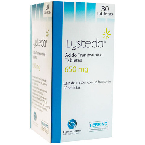 Lysteda 30 Tabletas Caja