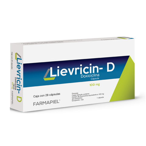 Lievricin - D 28 Cápsulas Caja