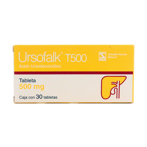 Ursofalk T500 30 Tabletas Caja