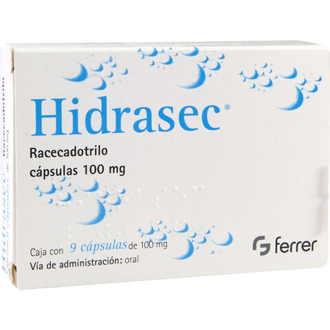 Hidrasec Adulto 9 Cápsulas Caja