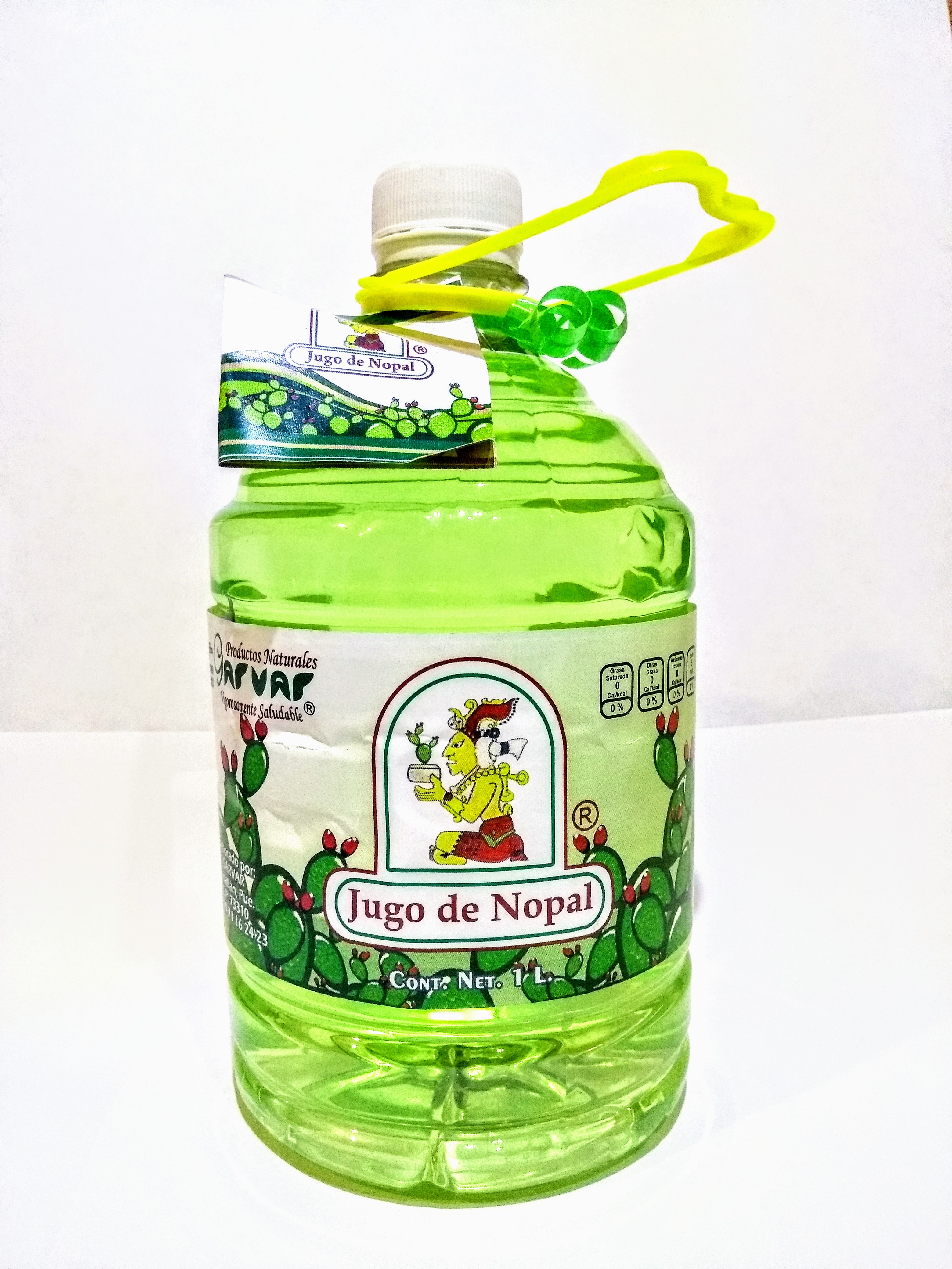 Jugo De Nopal 1l Garvar