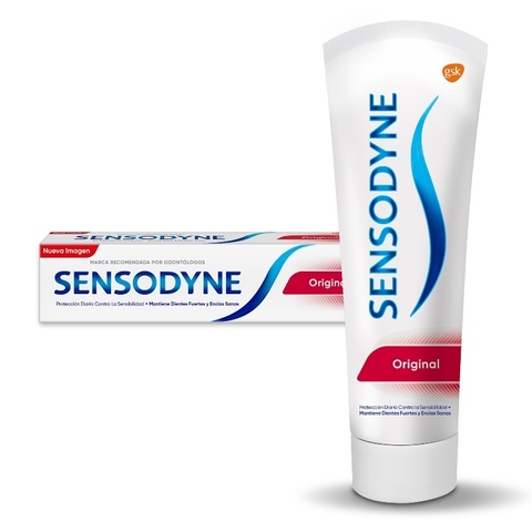 Sensodyne Original Pasta Dental De Uso Diario Para Dientes Sensibles