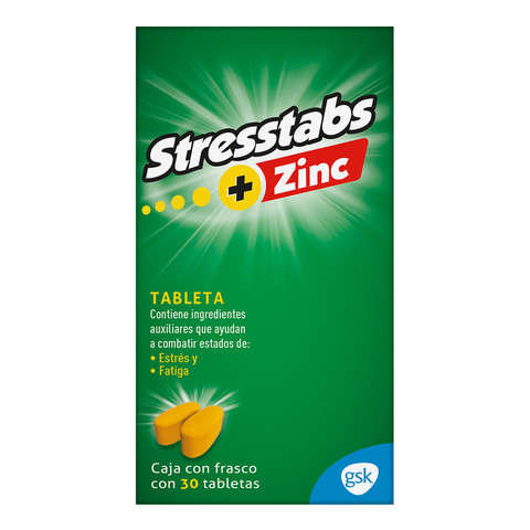 Stresstabs 600 Con Zinc