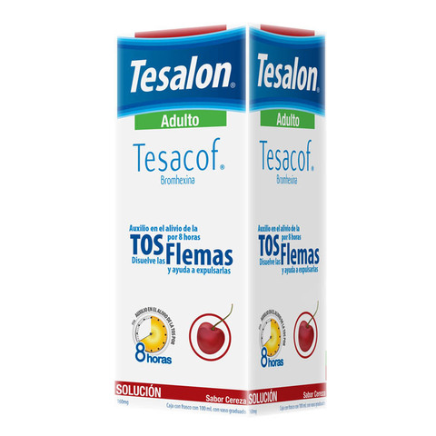 Tesalon Tesacof Adulto Sabor Cereza