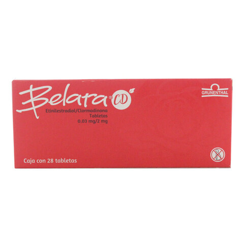 Belara Cd 28 Tabletas Caja