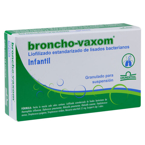 Broncho Vaxom Infantil Polvo 10 Granulado Sobre