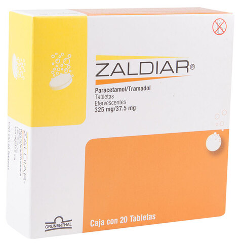 Zaldiar Efervescente 20 Tableta Caja