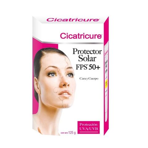 Cicatricure Protector Solar Fps 50+ Para Cara Y Cuerpo