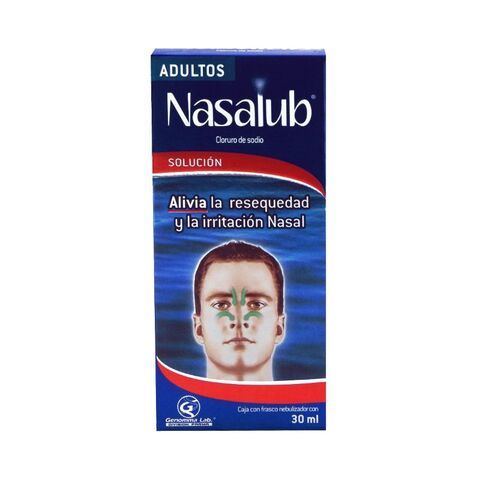 Nasalub Adulto Solución Alivia Resequedad E Irritación Nasal