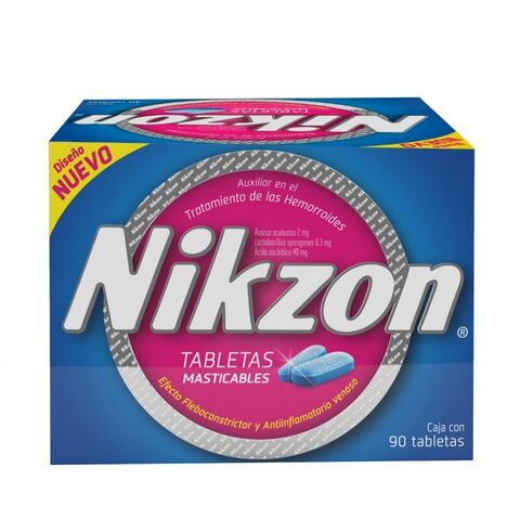 Nikzon Masticables Tratamiento De Hemorroides