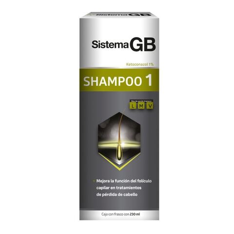 Sistema Gb Shampoo 1 Con Ketoconazol