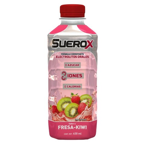Suerox Fresa Electrólitos Orales 0 Azúcar