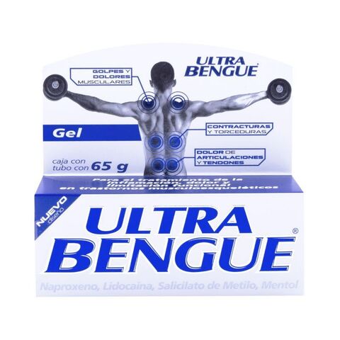 Ultra Bengue Gel Tratamiento De La Inflamación, Dolor ,contractura Y Torceduras Musculares