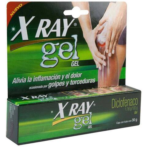 X Ray Gel Alivia Inflamación Y Dolor
