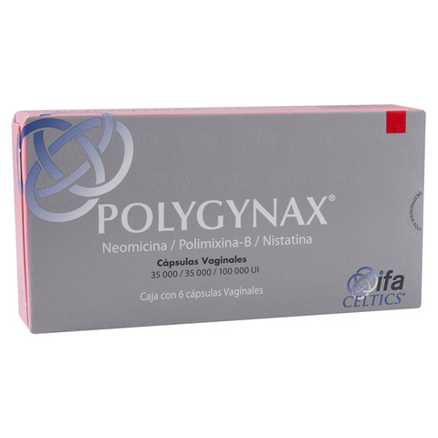 Polygynax 6 Cápsulas Caja