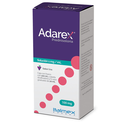 Adarex Solución Sabor Uva 100 Ml Solución Frasco Dosificador
