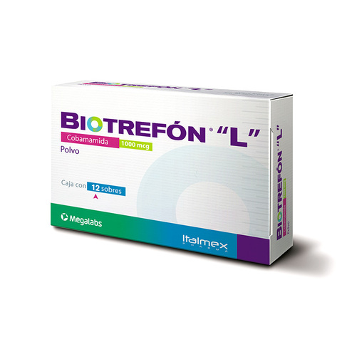 Biotrefon Liofilizado Polvo 12 Polvo Sobre