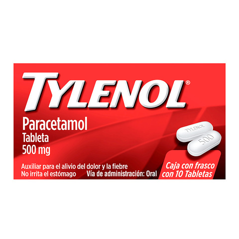 Tylenol Auxiliar En El Alivio Del Dolor Y Fiebre