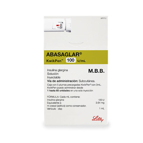 Abasaglar Solución En Jeringa Prellenada 5 Piezas Jeringa Prellenada