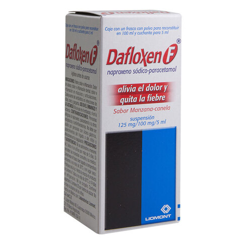 Dafloxen F Manzana Canela 100 Ml Suspensión Frasco Dosificador