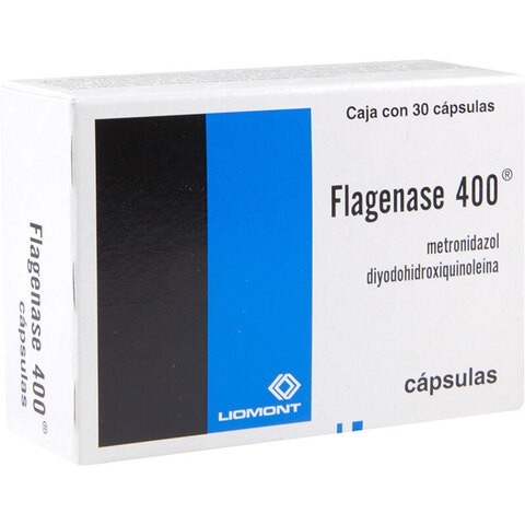 Flagenase 400 30 Cápsulas Caja