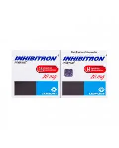 Inhibitron Dual 14 Cápsulas Caja
