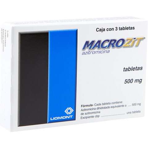 Macrozit 3 Tableta Caja